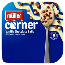Müller Corner Vanilla Chocolate Balls 124g
